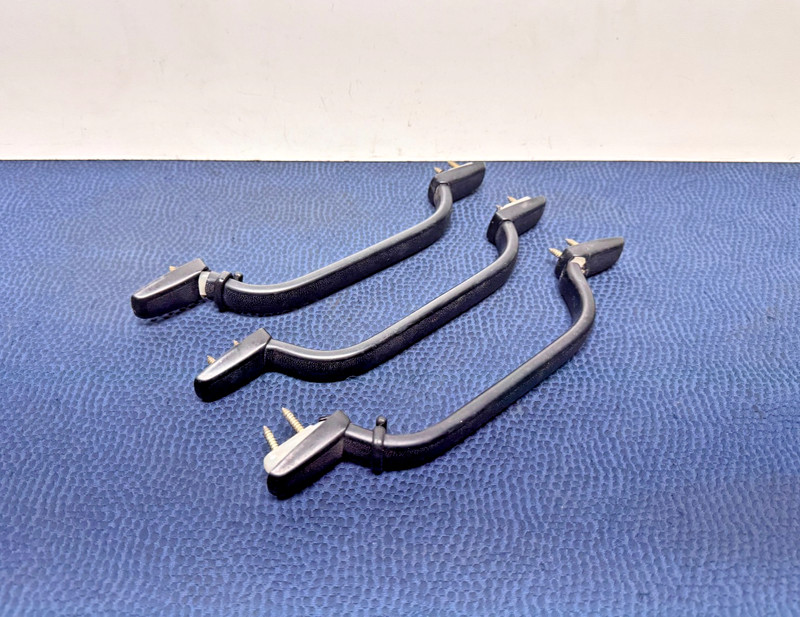 68–93 BMW E12 E21 E28 E30 325e M3 Interior Roof Ceiling Grab Handle SET of 3 OEM