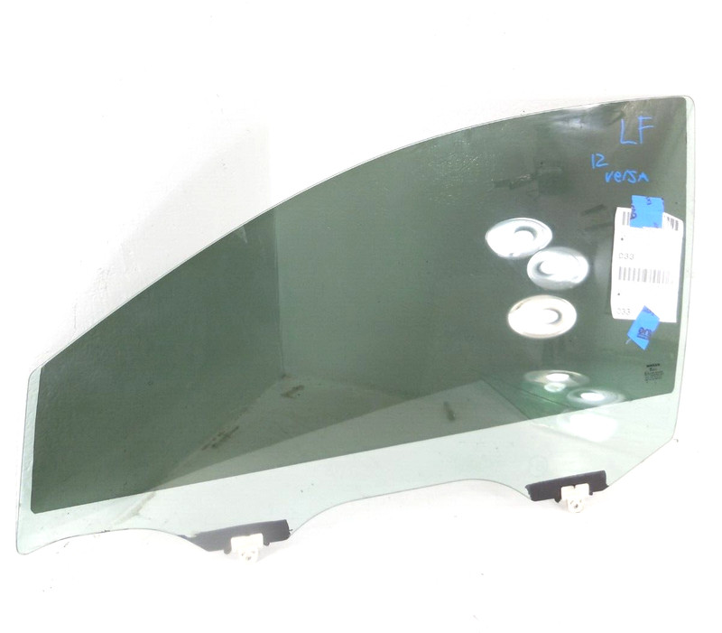 2012 12 Nissan Versa Sedan Front Door Window Glass Driver Left LH OEM