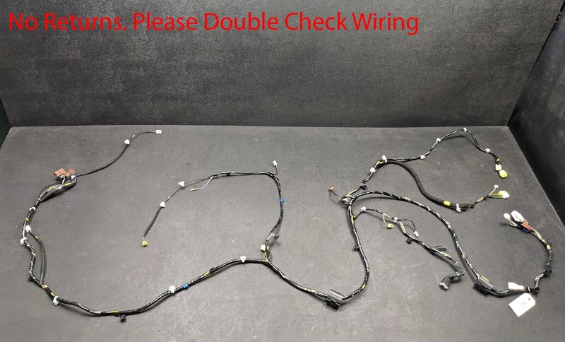 Right Passenger Body Sub Wiring Harness 2018 Nissan Altima 24014-9HU6C 2017