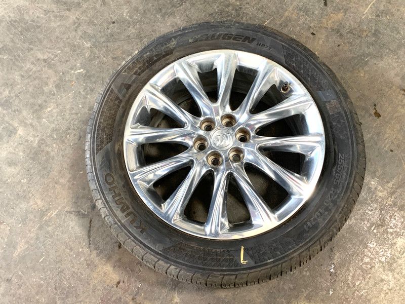 2018-2021 BUICK ENCLAVE CHROME WHEEL 20 X 8 RIM 12 SPOKE SQ7 #4 OEM #A0.30