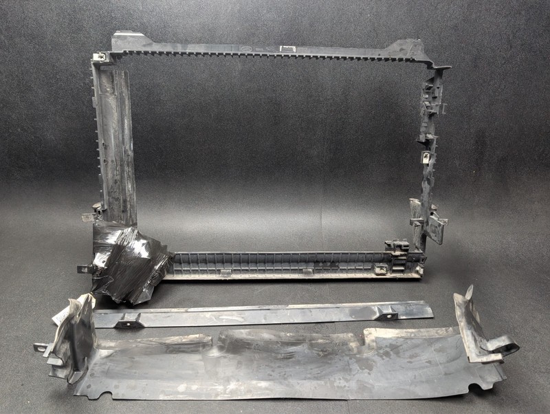 Radiator Support w/ Brackets Set 2018 Jaguar XE S GX73-19K624-AF 2019