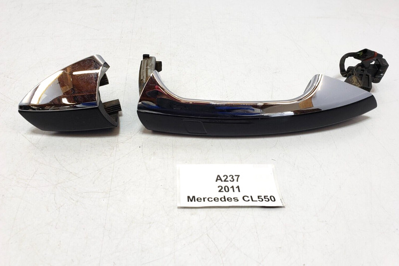 ✅ 07-14 OEM Mercedes W216 CL550 Front Right Passenger Exterior Door Handle Black