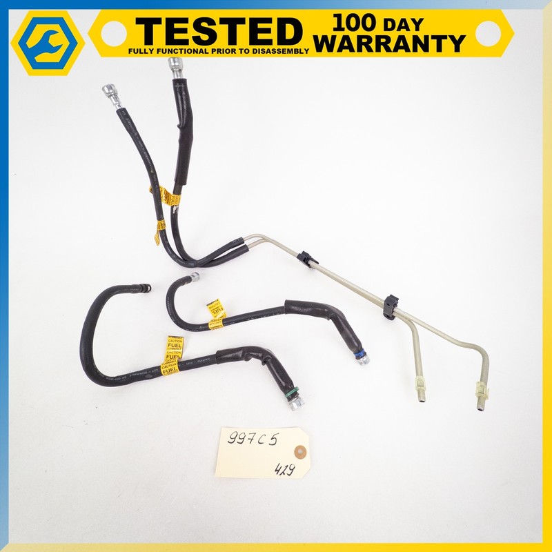 97-04 CHEVROLET CORVETTE C5 AUXILIARY FUEL TANK RETURN FEED LINE HOSE TUBE OEM