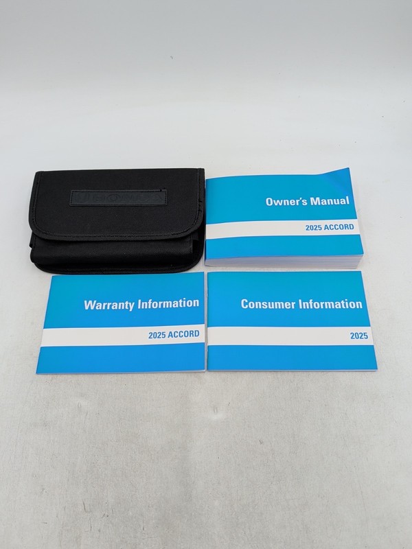 2025 HONDA ACCORD HYBRID OWNERS GUIDE MANUAL CASE SPORT EX-L TOURING