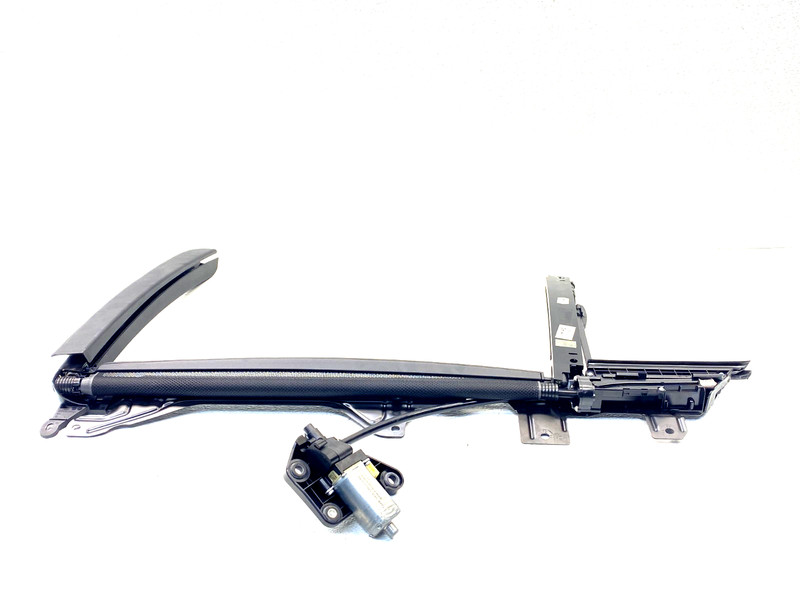 13-15 BMW 740I SWB REAR LEFT SIDE DOOR WINDOW SUNSHADE SHADE TRACK OEM A0.47