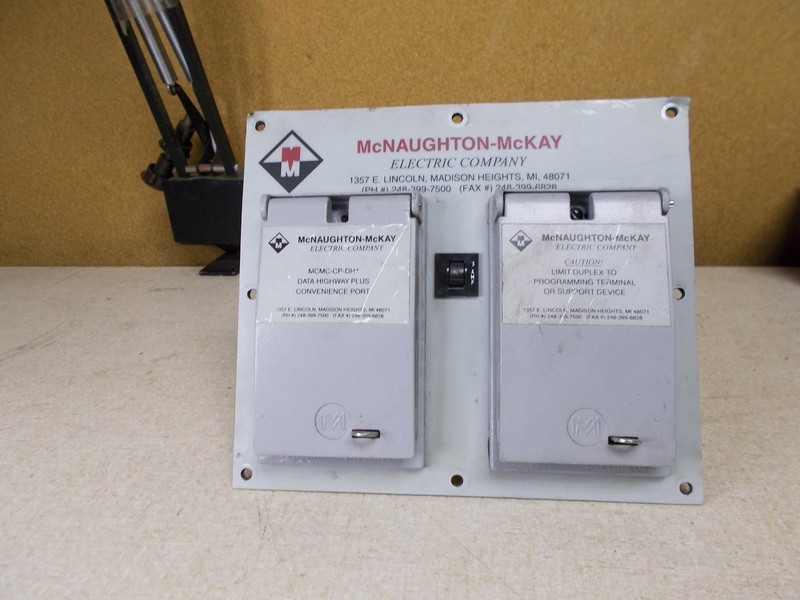 McNaughton-McKay Data Highway Plus Convenience Port Programming Terminal Device