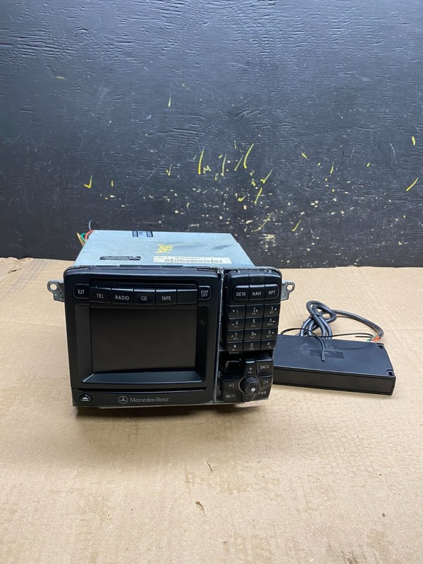 2000 2001 2002 Mercedes S430 S500 Radio Navigation Screen Display Y9861 DG