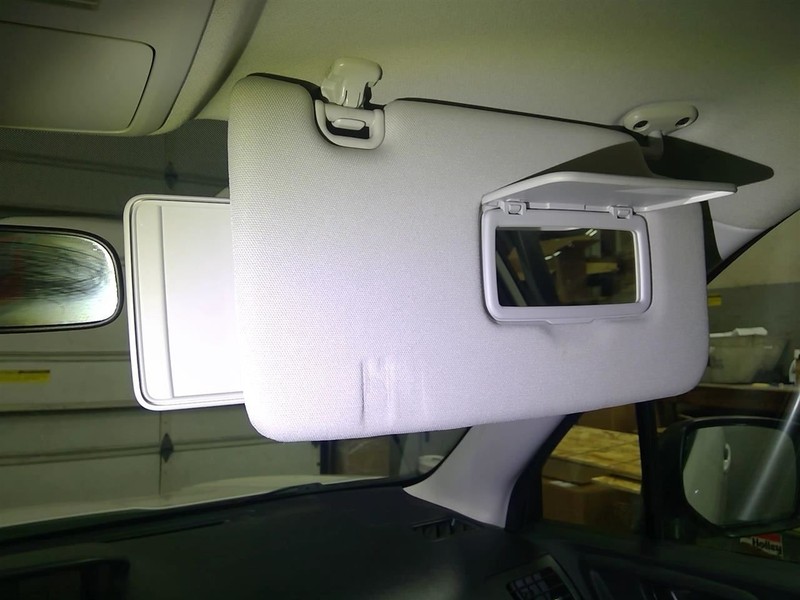 Passenger Sun Visor Without Illumination Fits 14-16 FORESTER 1747493