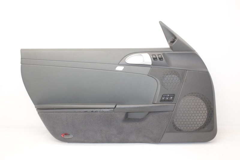 09-12 Porsche Cayman 2.9L Driver Left Front Gray Door Trim Panel 99755560101