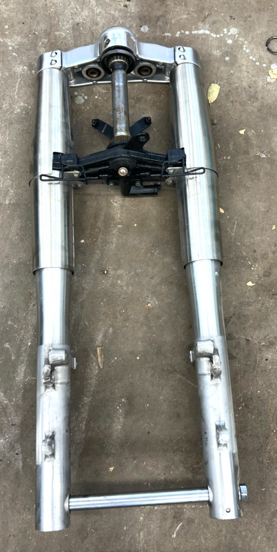 1999 99-03 Yamaha XV1600AL Roadstar 1600 Front Fork Suspension Damper Tube Tree
