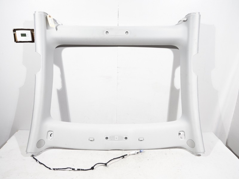 17-23 TESLA MODEL 3 PANORAMIC ROOF HEADLINER TRIM ASSEMBLY GRAY OEM 36K