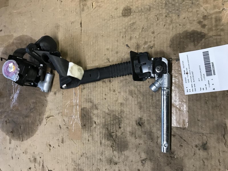 2017 HYUNDAI VELOSTER Front Seat Belt passenger retractor black OEM 12-17