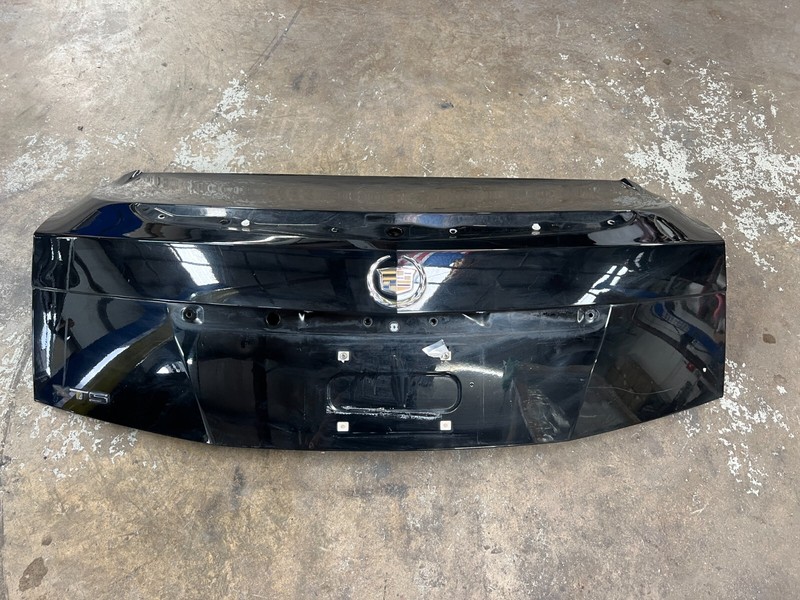 13-17 Cadillac XTS - REAR TRUNK LID REAR DOOR TAILGATE Black OEM
