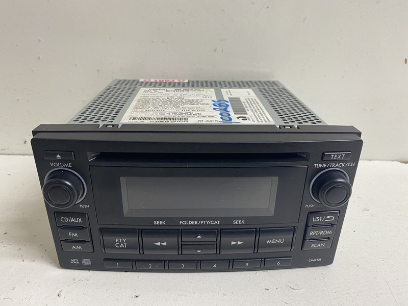 2013-2014 Subaru Impreza NON-NAV NON-HD Radio Stereo Disc CD Player 86201FJ620