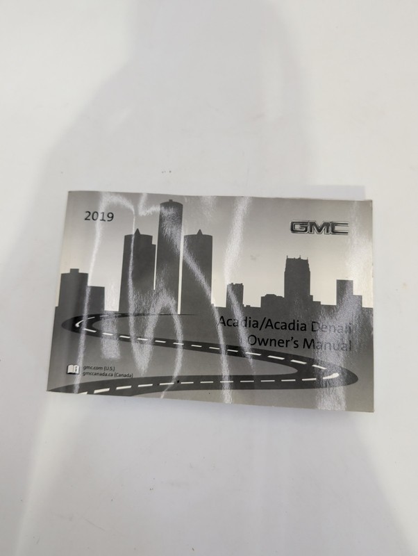 2019 GMC Acadia/Denali Owners Manual w/ Free Shipping