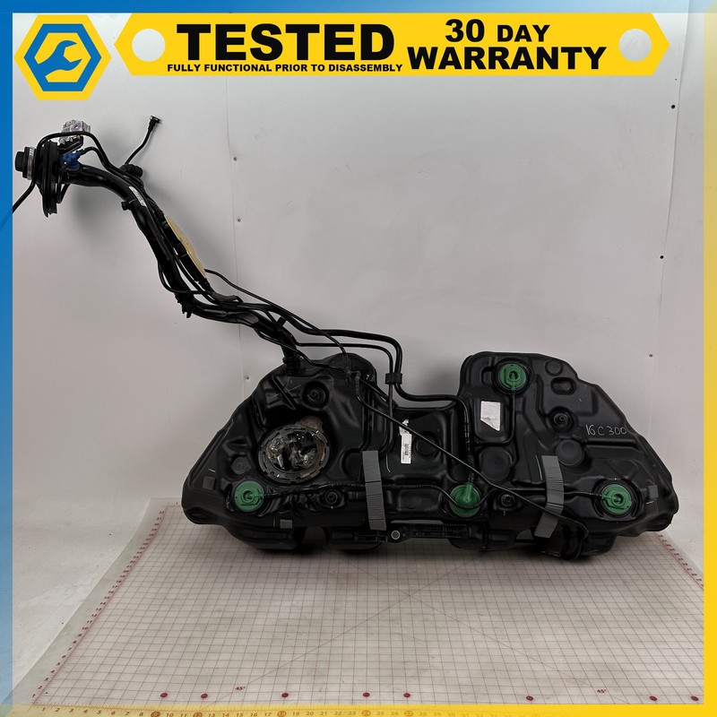 16 Mercedes C300 W205 2.0L FUEL GAS TANK RESERVOIR & FILLER NECK OEM