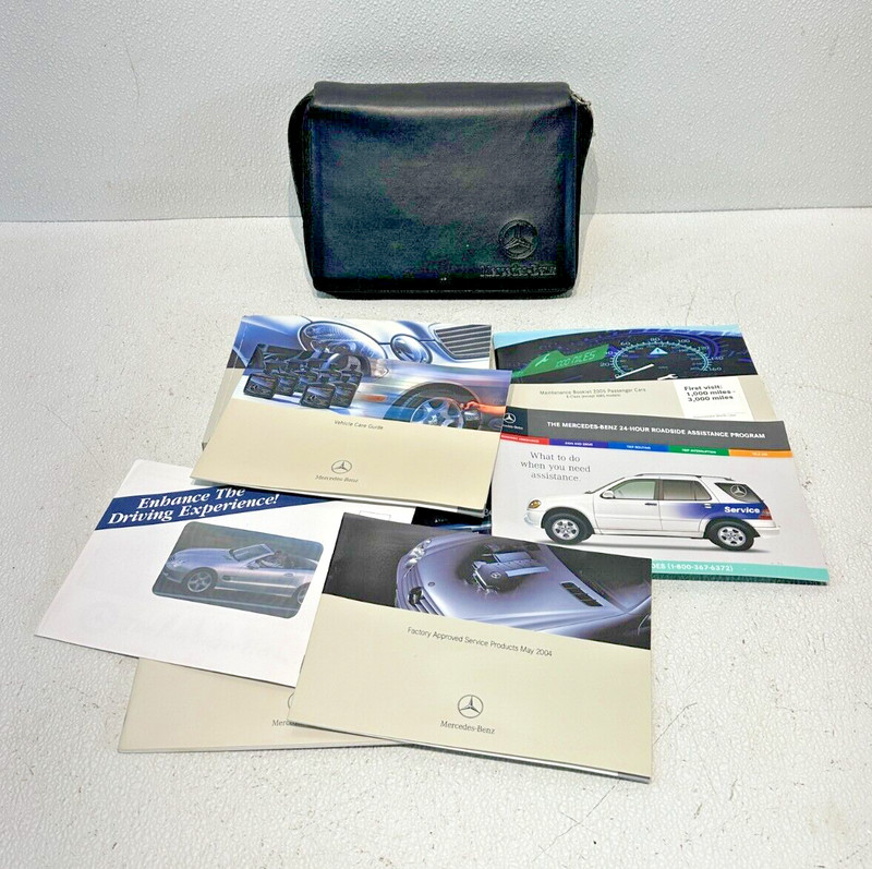 2004 MERCEDES E320 MANUAL BOOK OEM