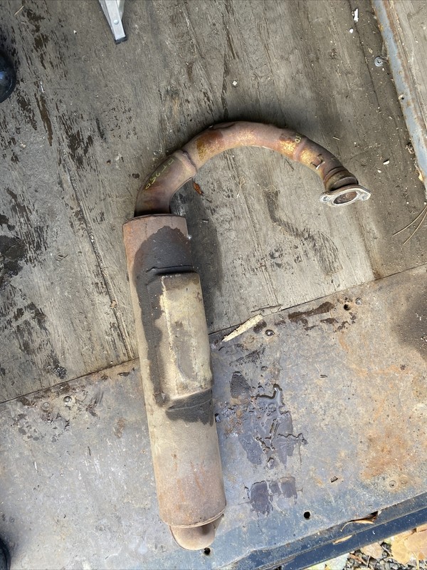 1977 - 1979 YAMAHA ENTICER ET250 Exhaust muffler￼ 80?81?