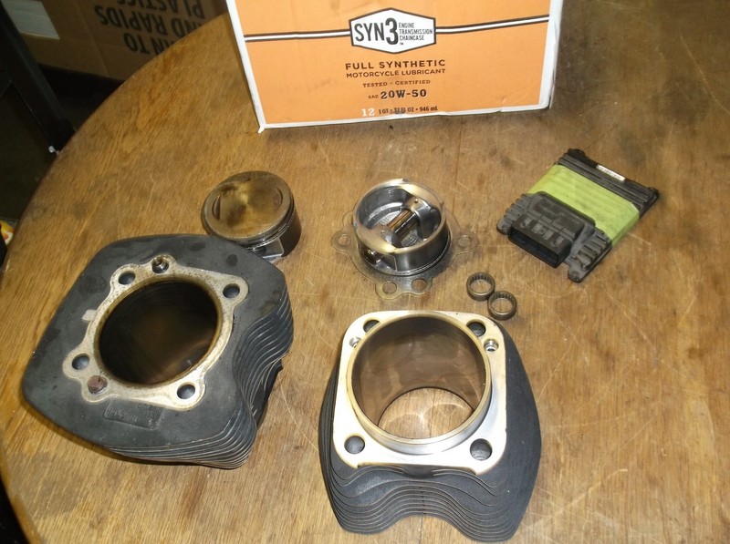 Harley Davidson 28026497 22095-99A (2) Pistons Cam Assembly 1659-99 B69 413 0106