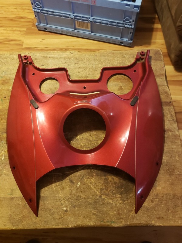 Polaris MSX 110 140 150 Front Cowl RED FRESHWATER!