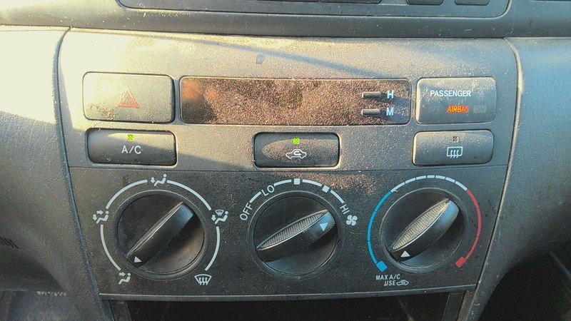Heater A/c Control TOYOTA COROLLA 03 04 05 06 07 08