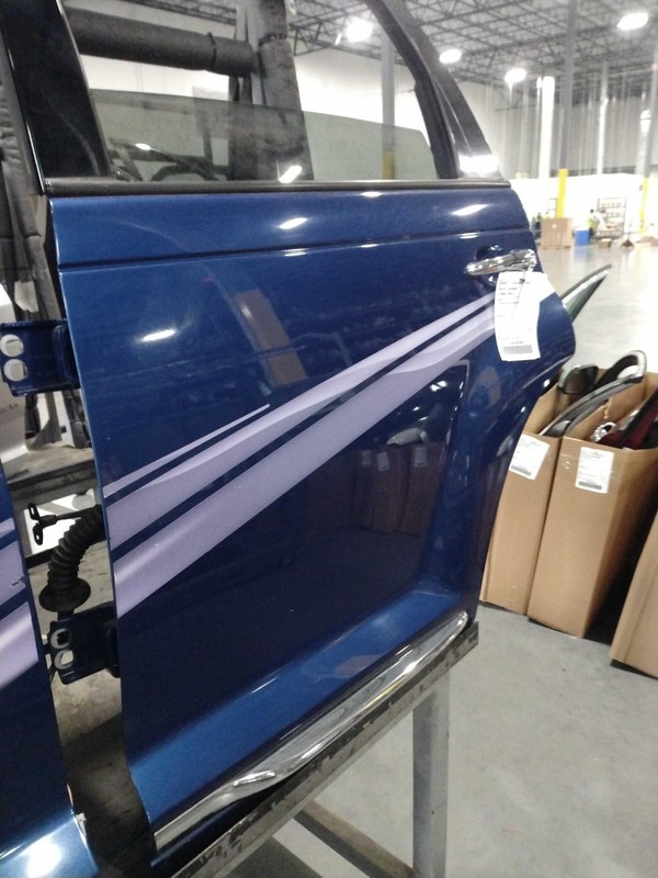 2010 Chrysler PT Cruiser Left Rear Door Blue Good Condition No Rust 23870