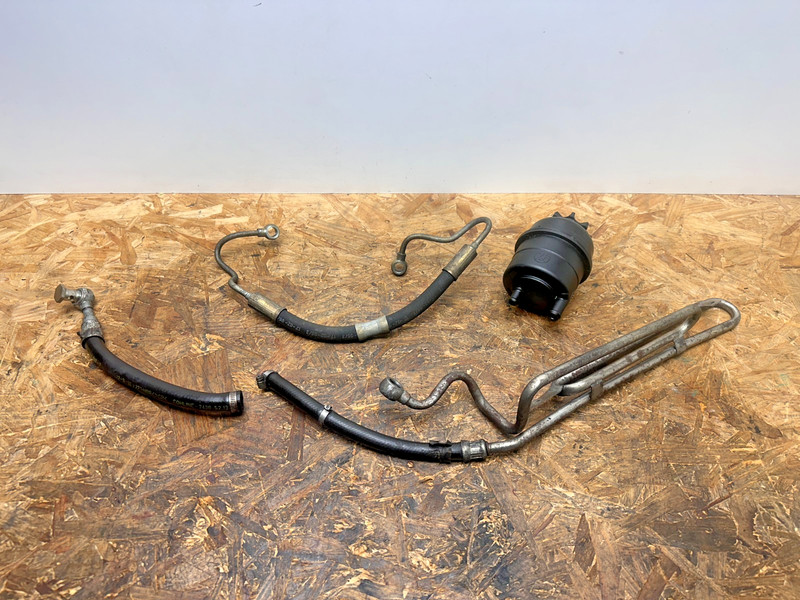 96-99 BMW E36 M3 S52 Power Steering Oil Return Line Hose Pipe SET OEM 100K Miles