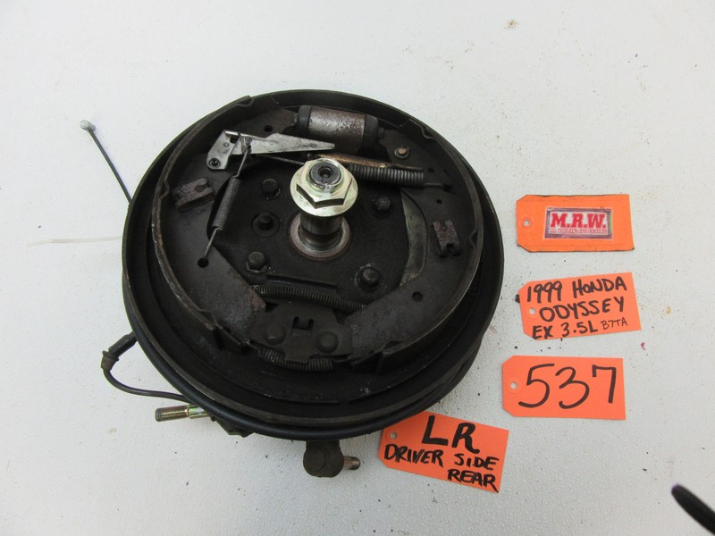 SPINDLE KNUCKLE LEFT DRIVER REAR STUB BACKING PLATE DRUM AXLE fits 99-01 ODYSSEY