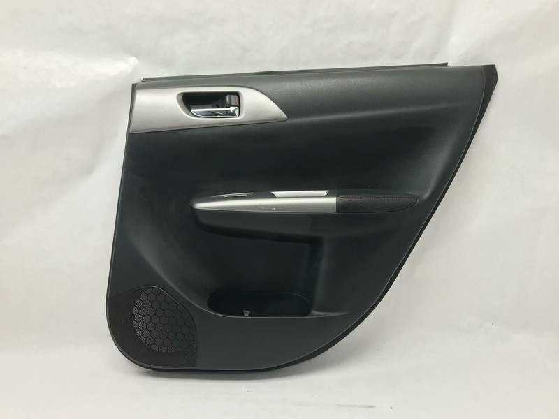 08-14 SUBARU IMPREZA WRX STI REAR RIGHT RH DOOR TRIM PANEL OEM