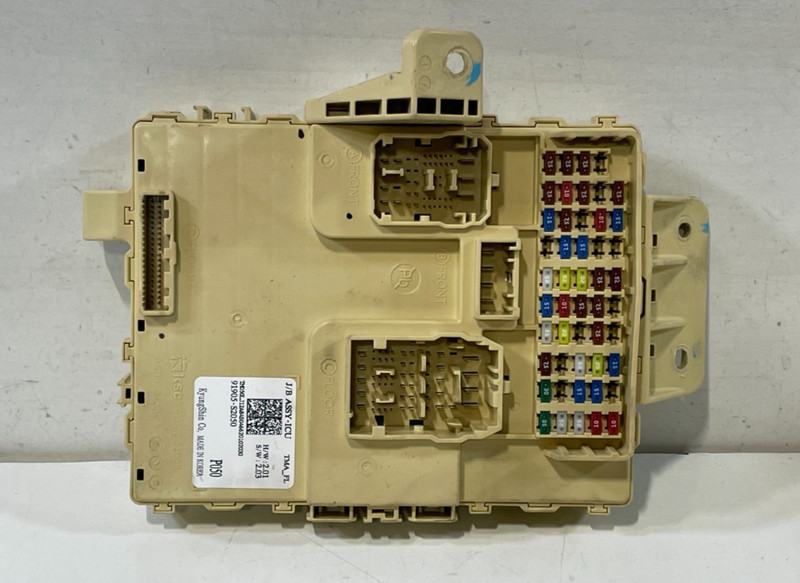 2021-2023 HYUNDAI SANTA FE DASH DASHBOARD FUSE RELAY JUNCTION BOX BLOCK # 101912