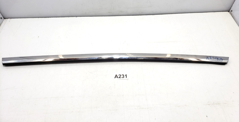✅ 12-20 OEM Tesla Model S Rear Right Passenger Side Outer Chrome Belt Molding