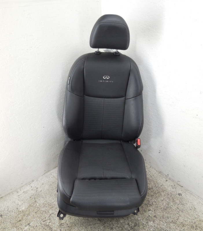 2014 2015 Infiniti Q50 Front Seat Passenger Right RH Electric OEM Leather
