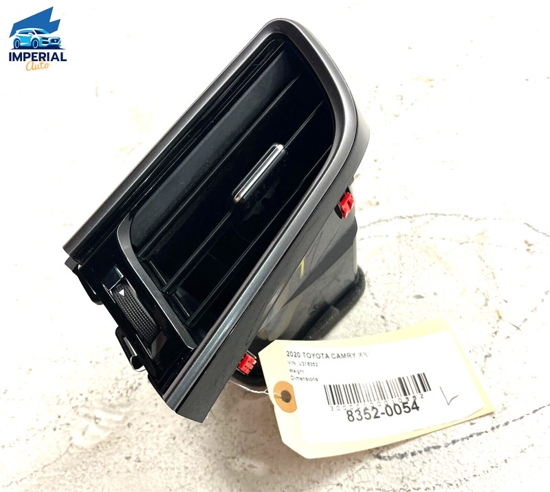 TOYOTA CAMRY XSE 2018 FRONT DASH DRIVER SIDE AIR VENT GRILLE TRIM COVER OEM 1PCS