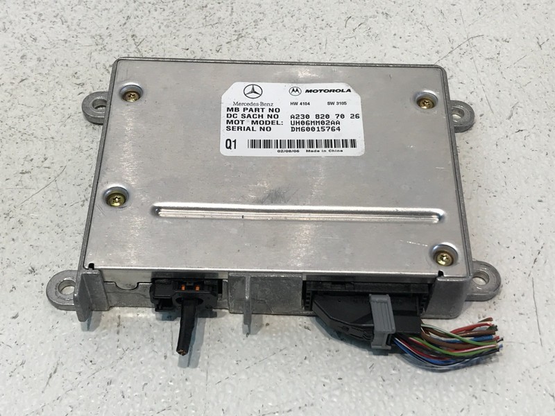 06-12 Mercedes R230 SL500 Communication Control Module A2308207026 OEM