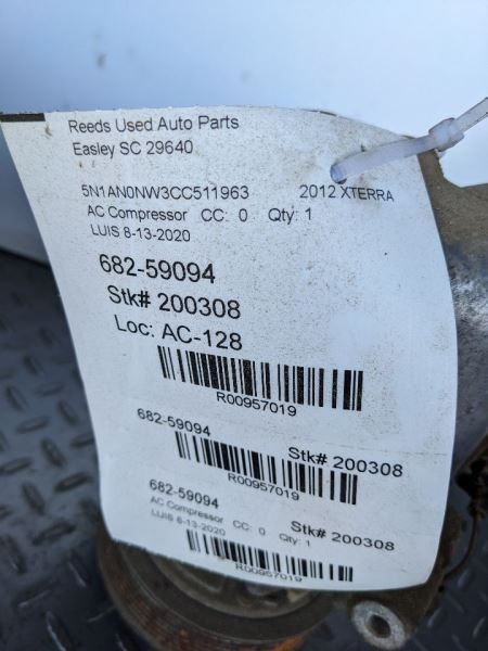 AC Compressor 6 Cylinder Fits 05-19 FRONTIER 957019