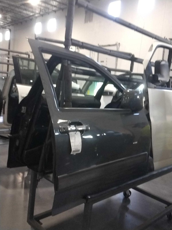 2012 Chevrolet Colorado Right Front Door Grey 4DR PU 149K Miles OEM Used