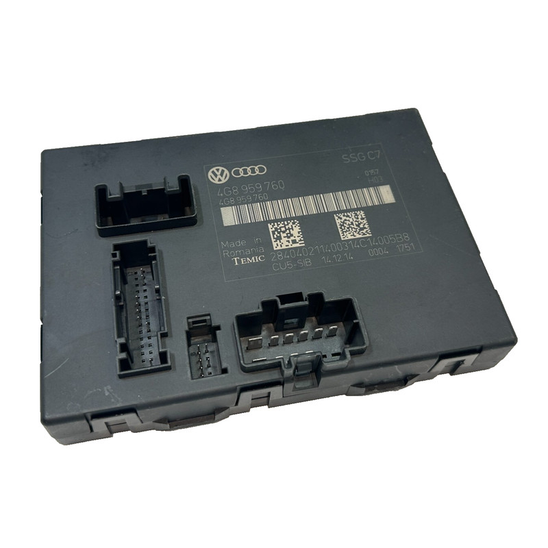 2012-2018 AUDI A6 QUATTRO FRONT LEFT DRIVER SIDE SEAT MEMORY CONTROL MODULE OEM