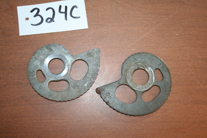 1984 Honda XL 350R Chain Adjusters Left/Right OEM 84
