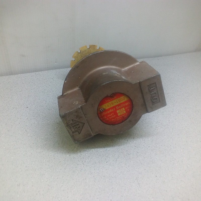 Schrader Bellows 35361000 Pneumatic Lubricator Filter 150psig 120F Max Temp