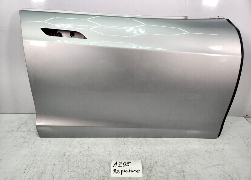 ✅ 17-20 OEM Tesla Model S Front Right Passenger Door Shell Panel Silver PMSS*