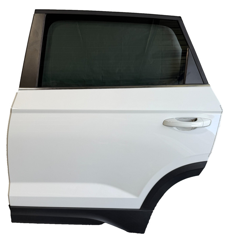 📌 2022-25 VOLKSWAGEN TAOS REAR LEFT DRIVER SIDE DOOR ASSEMBLY (LC9A WHITE) OEM