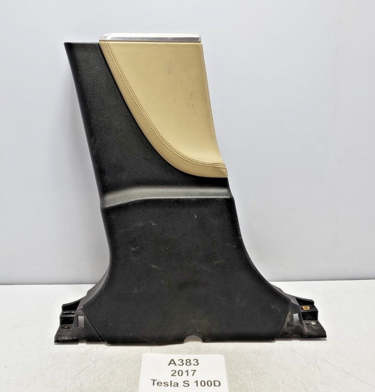 ✅ 2012-2020 OEM Tesla Model S Left Driver Side B Pillar Trim Cover Panel