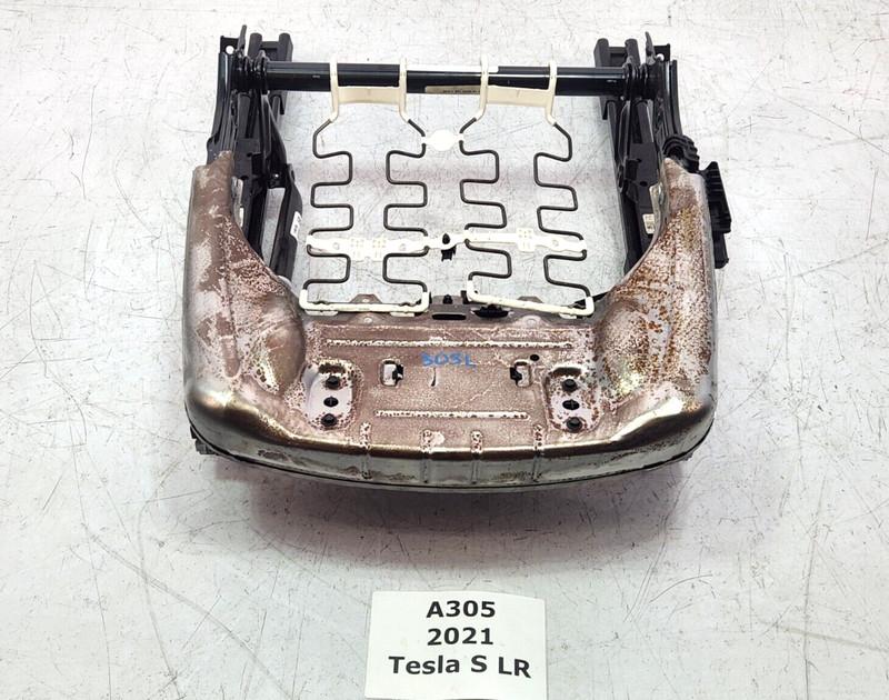 ✅ 16-20 OEM Tesla Model S Front Left Driver Seat Track Frame W/ Motor