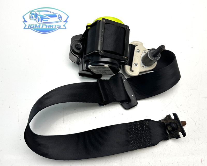 2015-2018 FORD EDGE REAR RIGHT PASSENGER SIDE SEAT BELT 2ND ROW BLACK OEM