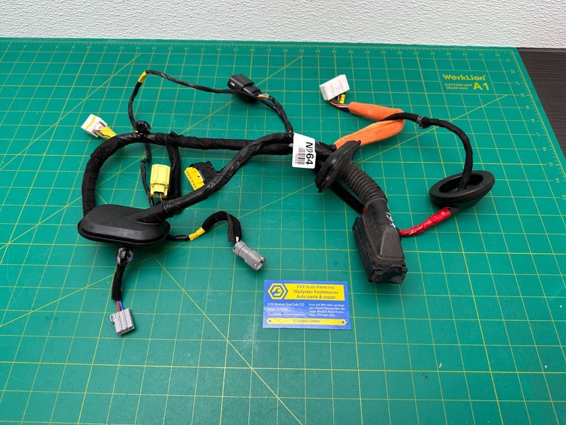 22-23 KIA STINGER - FRONT LEFT DRIVER SIDE DOOR WIRE WIRING HARNESS OEM