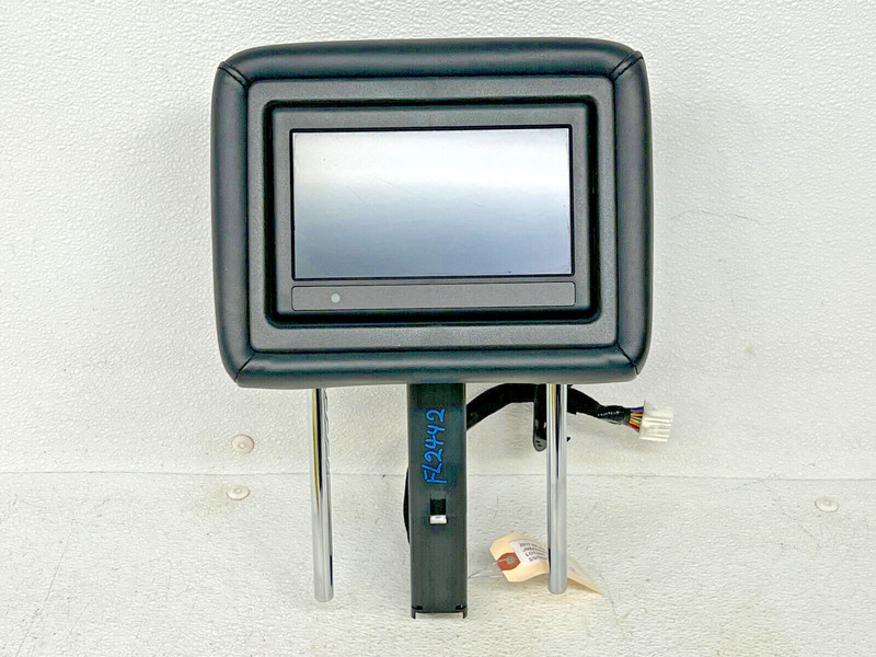 ⭐2011-2014 INFINITI QX56 QX80 FRONT LEFT SIDE SEAT HEADREST & SCREEN OEM LOT2442