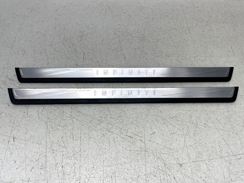 18 19 20 Infiniti QX60 Front Left & Right Door Sill Scuff Plate Set 1431 OEM