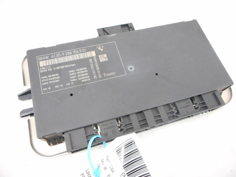 11-17 BMW X3 Body Control Footwell Power Module 9286156 OEM X4