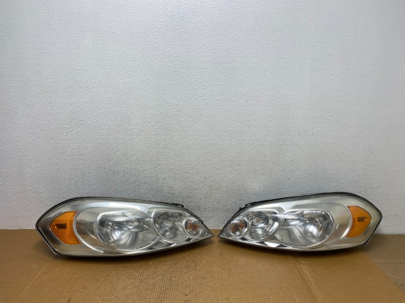 2006 - 2013 Chevrolet Impala Left+Right Set Headlights Halogen AD9287 DW