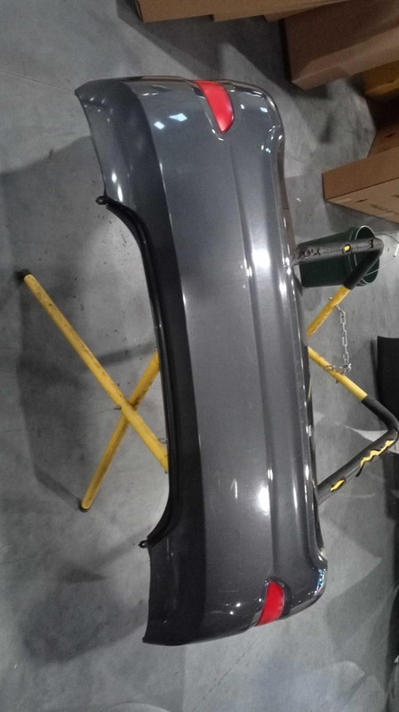 2012 Hyundai Accent Grey Rear Bumper Assembly OEM 866111R000 866311R010
